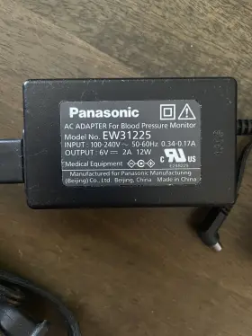 Ew31225 Panasonic Genuine Ac Power Adapter For Blood Pressure Monitor #2