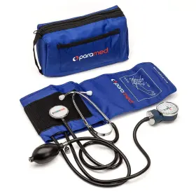 Paramed 646492834633 Aneroid Sphygmomanometer With Stethoscope Manual Cuff Universal 8