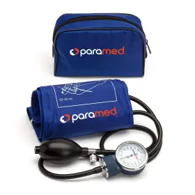 Paramed 646492834725 Aneroid Sphygmomanometer Manual Cuff With Universal 8.7-16.5 Inch And D-ri