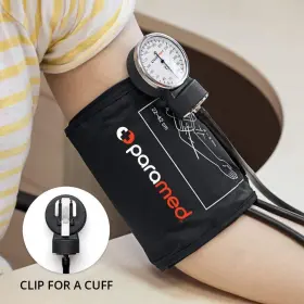 Paramed 651402472560 Aneroid Sphygmomanometer Manual Cuff With Universal 8.7-16.5 Inch And D-ri #3