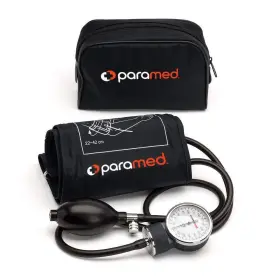 Paramed 651402472560 Aneroid Sphygmomanometer Manual Cuff With Universal 8.7-16.5 Inch And D-ri