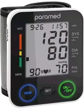 Pg800a12 Paramed Rf13 Wrist Digital Blood Pressure Monitor Model #2