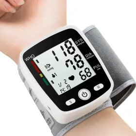 Peakme 739722975272 Monitor Adjustable Wrist Cuff 2 X 90 Readings Digital Rechargeable Machine Wi
