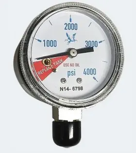 Lo-n2 Pegasus Alert Nitrogen Purge Alarm Gauge