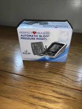 Bj120100 Perfect Measure Fully Automatic Upper Arm Blood Pressure Monitor New Sealed