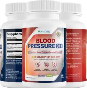 Phytage Labs 313029488484 Blood Pressure 911 Premium Supplement 60 Capsules #3