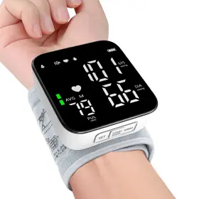 5150b Posrue Blood Pressure Monitor Wrist Lcd Display