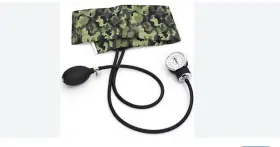 Prestige Medical 786511077761 Premium Aneroid Sphygmomanometer Model 82 - Camo Green