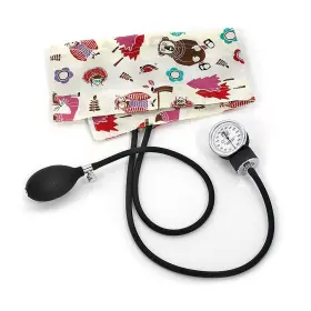 82-wac Prestige Medical 786511083816 Premium Adult Aneroid Sphygmomanometer Woodsy Animals Cream