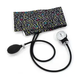 82-lpg Prestige Medical 786511083847 Premium Adult Aneroid Sphygmomanometer Leopard Grey