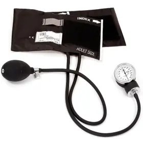 S82-ob-blk Prestige Medical 786511088361 Premium Large Adult Aneroid Sphygmomanometer Black