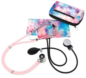 Prestige Medical 786511410094 Aneroid Sphygmomanometer/sprague-rappaport Kit Tie Dye Cotton Candy
