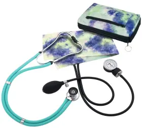 Prestige Medical 786511412159 Aneroid Sphygmomanometer/sprague-rappaport Kit Tie Dye Tropical Reef