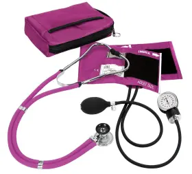 Prestige Medical 786511412876 Aneroid Sphygmomanometer/sprague-rappaport Kit Orchid