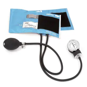 Prestige Medical 786511566388 Premium Adult Aneroid Sphygmomanometer Ceil Blue