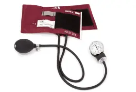 Prestige Medical 786511567057 Premium Aneroid Sphygmomanometer Model 79 - Burgundy