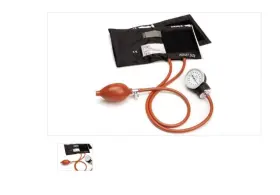 Prestige Medical 786511620684 Premium Aneroid Sphygmomanometer Model S72 - Black And Red