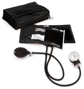882-blk Prestige Medical 786511628826 - Aneroid Sphygmomanometer With Matching Black Carrying Case