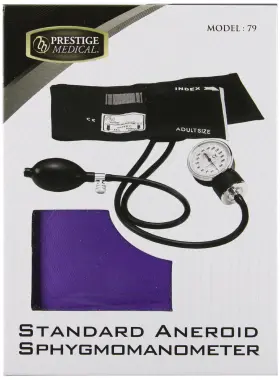 79-pur Prestige Medical 786511787554 Standard Aneroid Sphygmomanometer Purple