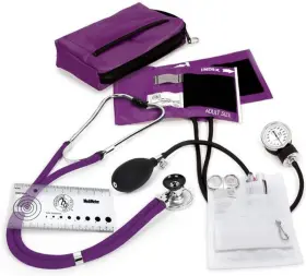 Prestige Medical 786511838959 Sprague/sphygmomanometer Nurse Kit Purple