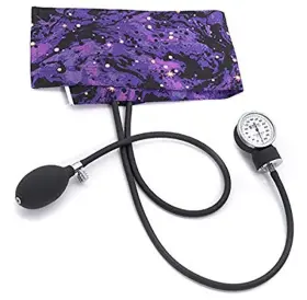 82-gxp Prestige Medical Premium Adult Aneroid Sphygmomanometer Galaxy Purple