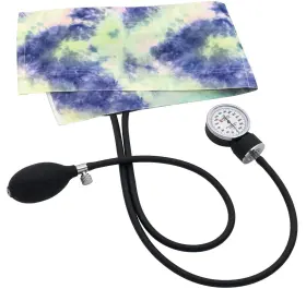 82-tpr Prestige Medical Premium Adult Aneroid Sphygmomanometer Tie Dye Tropical Reef