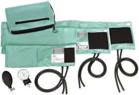 882-com-aqs Prestige Medical - 3-in-1 Aneroid Sphygmomanometer Set With Carry