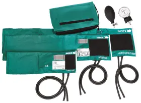 882-com-tea Prestige Medical 3-in-1 Aneroid Sphygmomanometer Teal Green Model
