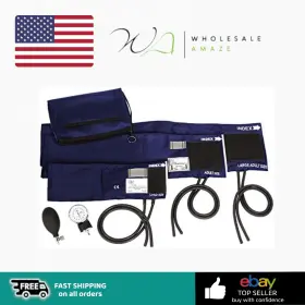 882-com-nav Prestige Medical Fd4033012 3-in-1 Aneroid Sphygmomanometer Set With Carry Case