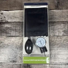 Uas82 Prestige Medical Uniform Advantage Premium Adult Aneroid Sphygmomanometer Black New