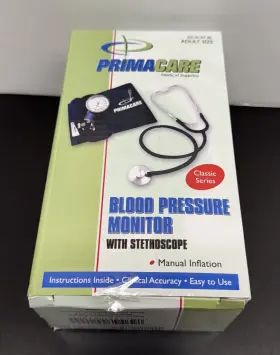 Ds-9197-bl Primacare Manual Blood Pressure Monitor Kit Adult Size For Doctors