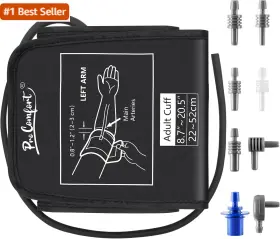 Pro Comfort 726084701885 Extra Large Blood Pressure Cuff 8.7-20.5 Inch 22-52 Cm Compatible With Most Automa