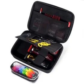 Pc-08365997 Procase Hard Barber Accessories Case Travel Bag For 3 Hair Clippers And Supp