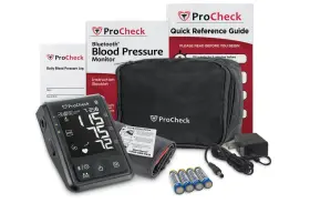 Procheck Bp3kvl-5k Bluetooth Upper Arm Blood Pressure Monitor For 2 Users