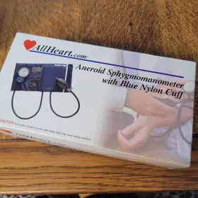 Professional Appearance Inc 767056127036 Aneroid Sphygmomanometer Adult Blue Color