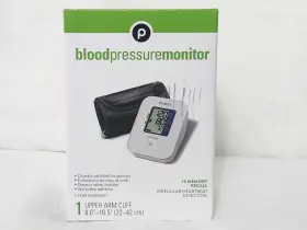 Publix Ua-611p Upper Arm Digital Bp Monitor With Cuff Battery Manual