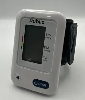 Ub-525-p Publix Blood Pressure Cuff Wrist Monitor Digital Batteries Model Health
