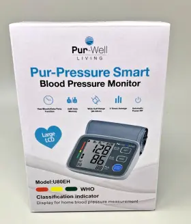 Pur-well Living 850005599418 Pur-pressure Smart Blood Pressure Monitor