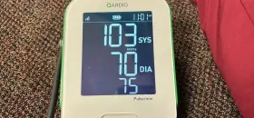 Bp100-4g Qardio Pro Cellular Blood Pressure Monitor Tested Working