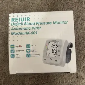 Hk-601 Reiuir Automatic Wrist Blood Pressure Monitor Lcd Ce Rohs Irregular He