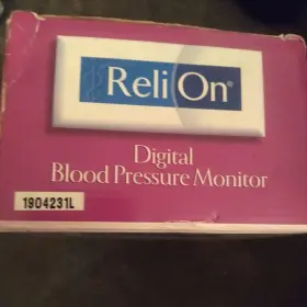 1904231l Relion Digital Blood Pressure Monitor Pre-owned In Good Condition Works Fine #2