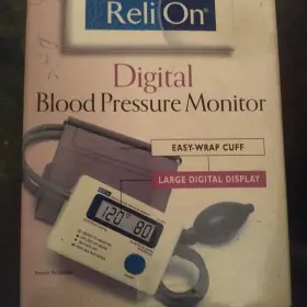 1904231l Relion Digital Blood Pressure Monitor Pre-owned In Good Condition Works Fine