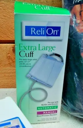 H-003drel Relion Omron Blood Pressure Size Extra Large Cuff 13 Inch -17