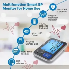 Renpho 840191400452 Blood Pressure Monitor For Home Use - Large Cuff With Display #3
