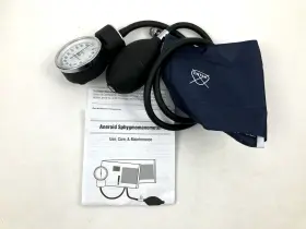 776cz Riester Pocket Aneroid Sphygmomanometer Small Adult Navy Open Box