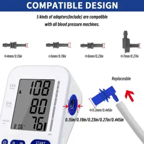 Ele-cuff2253 Rihaory Extra Large Cuff Compatible With Most Bp Monitors 9 Inch -21 Inches 22-53cm Xl #2