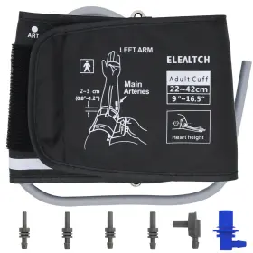 Tpc42 Rihaory Large Size Cuff Compatible With Omron 9 Inch -17 Inches 22-42cm L Blood Pressur