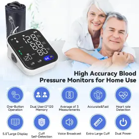Rsorvia 797505404760 Blood Pressure Monitor Automatic Arm Monitors For Home Use Adj #2