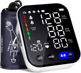 Ck-a139 Rsorvia Blood Pressure Monitor Automatic Arm Monitors For Home Large