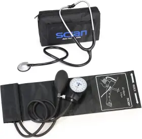 Hs-50e Scian Aneroid Sphygmomanometer Manual Blood Pressure Cuff With D-ring Universal